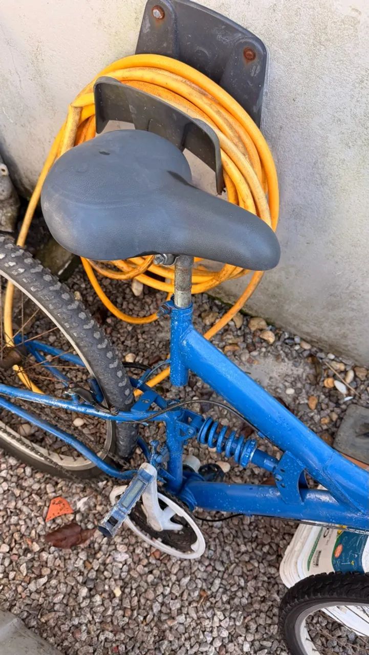 Bicicleta azul - Foto 3