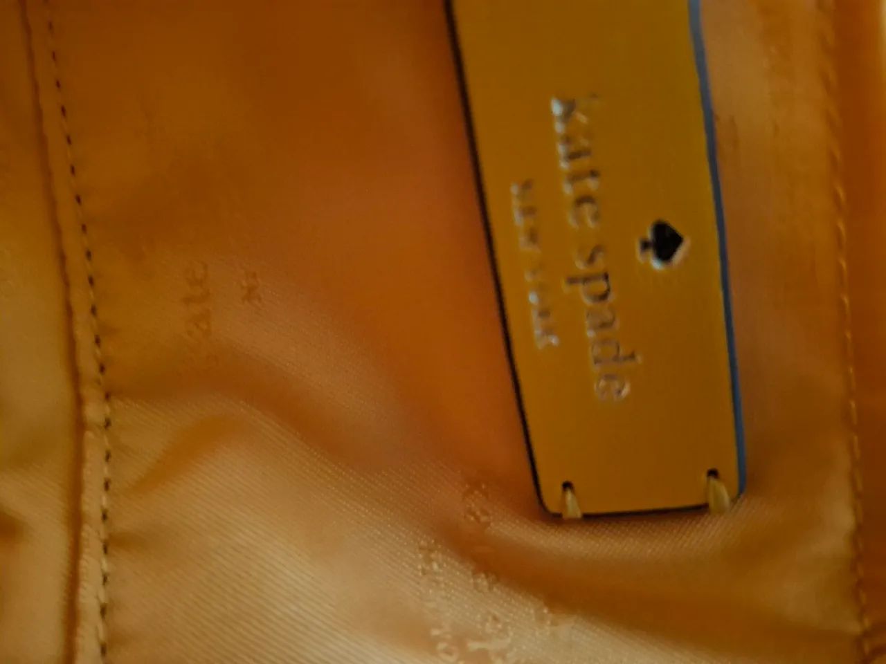 Bolsa Original Kate Spade Harbor Small Tote Couro Laranja - Foto 5