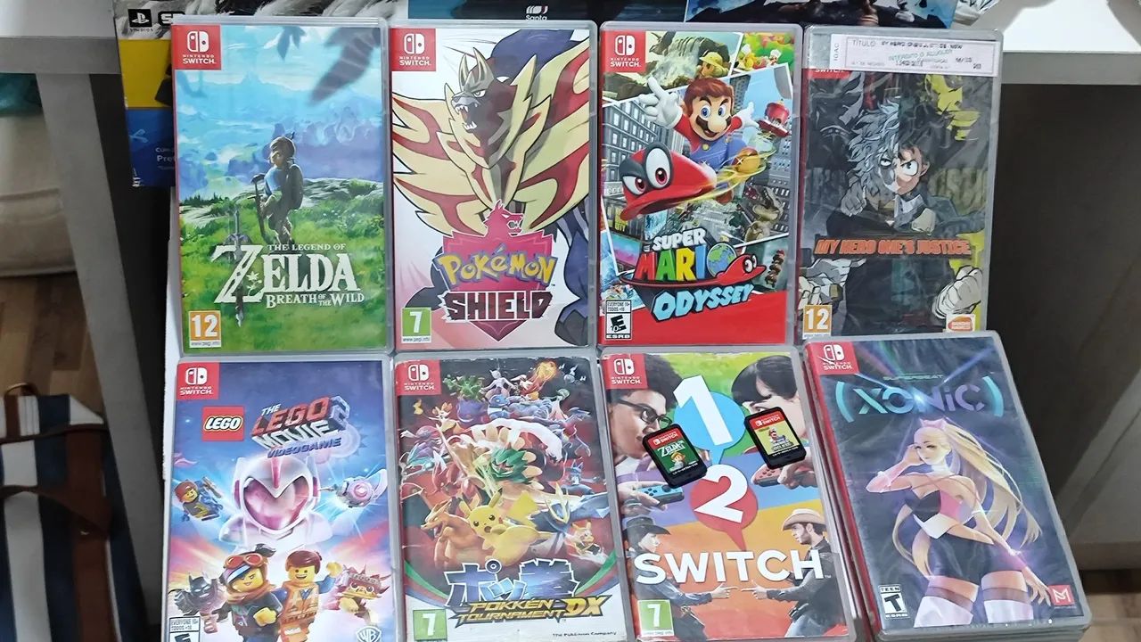 Jogos Nintendo Switch - Jogos de Vídeo Game - Alto Lage, Cariacica
