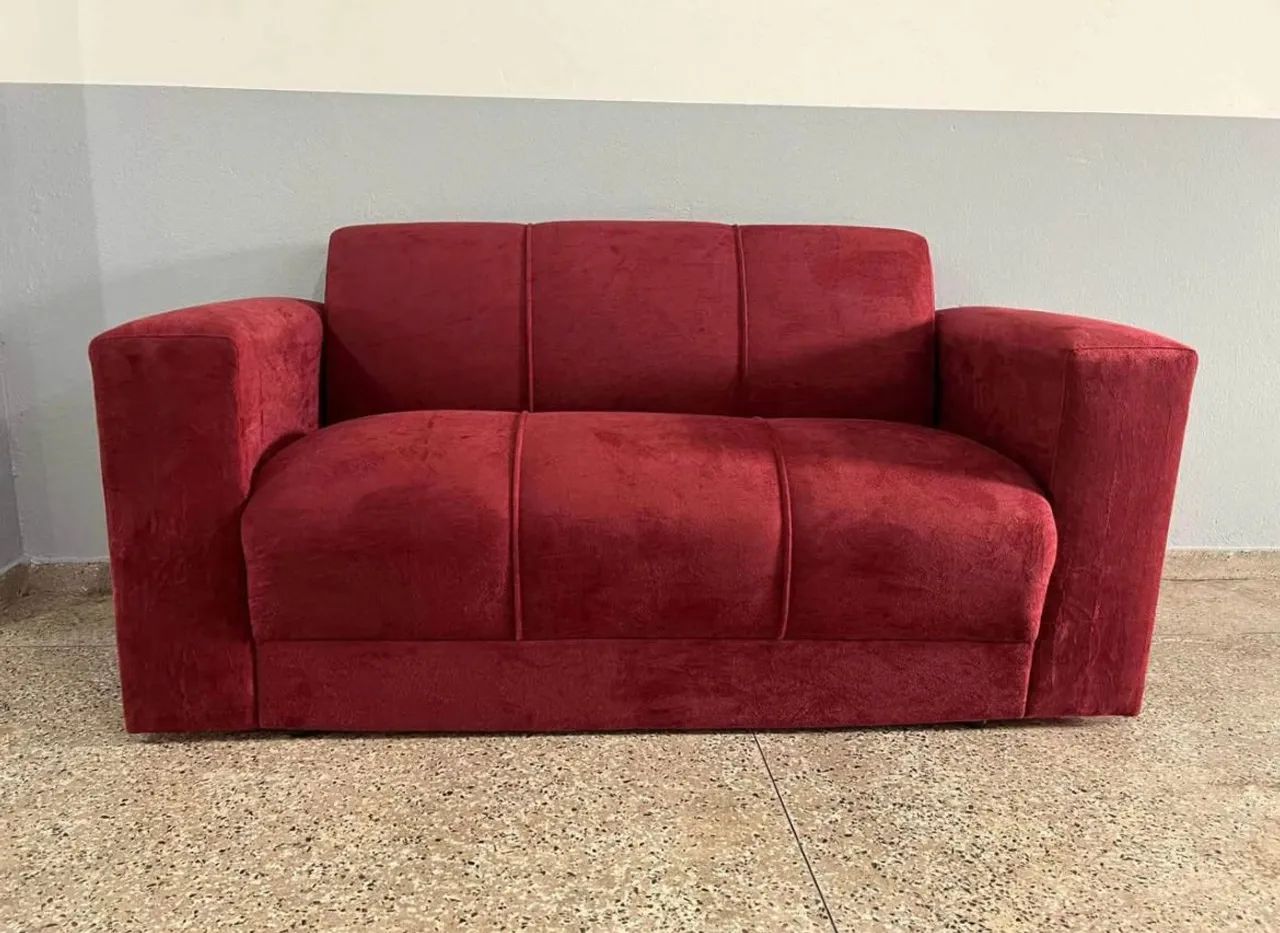 3 lugares com Puff sofás em várias cores