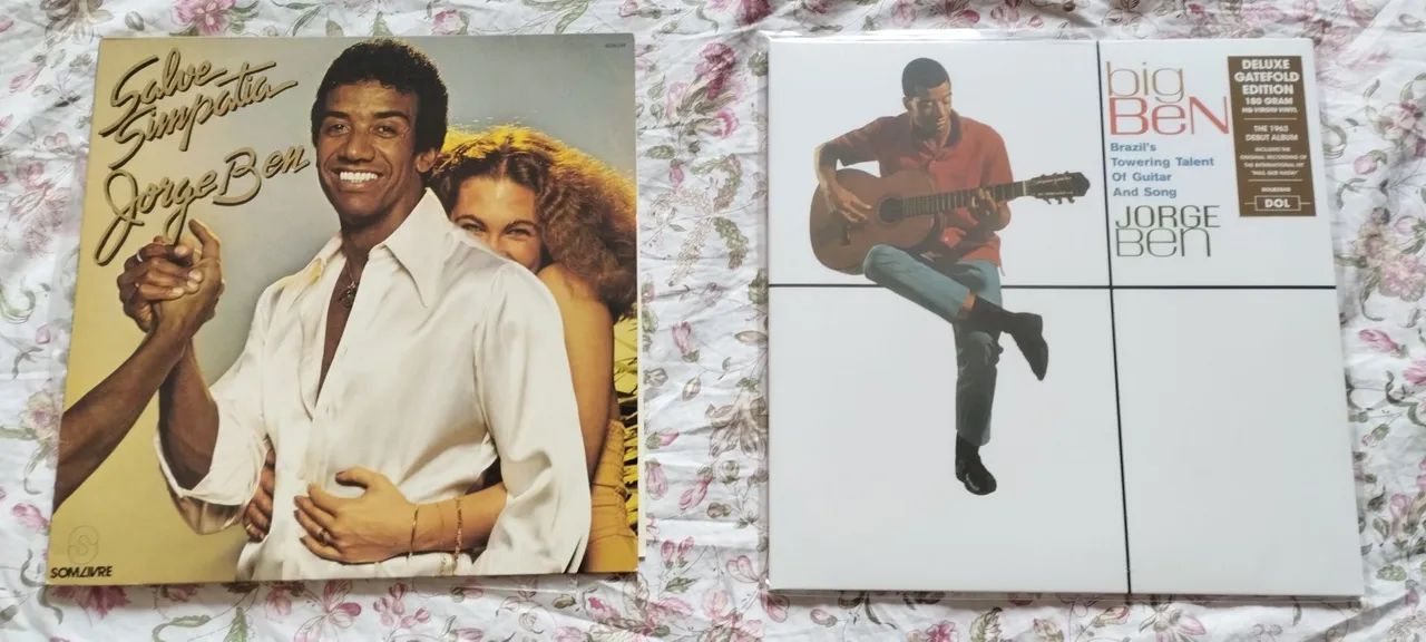 JORGE BEN (LPs lacrados e pouco uso)