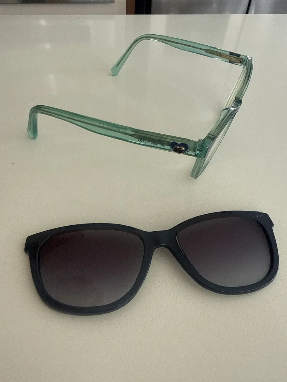 Armação óculos grau com clip - Foto 2