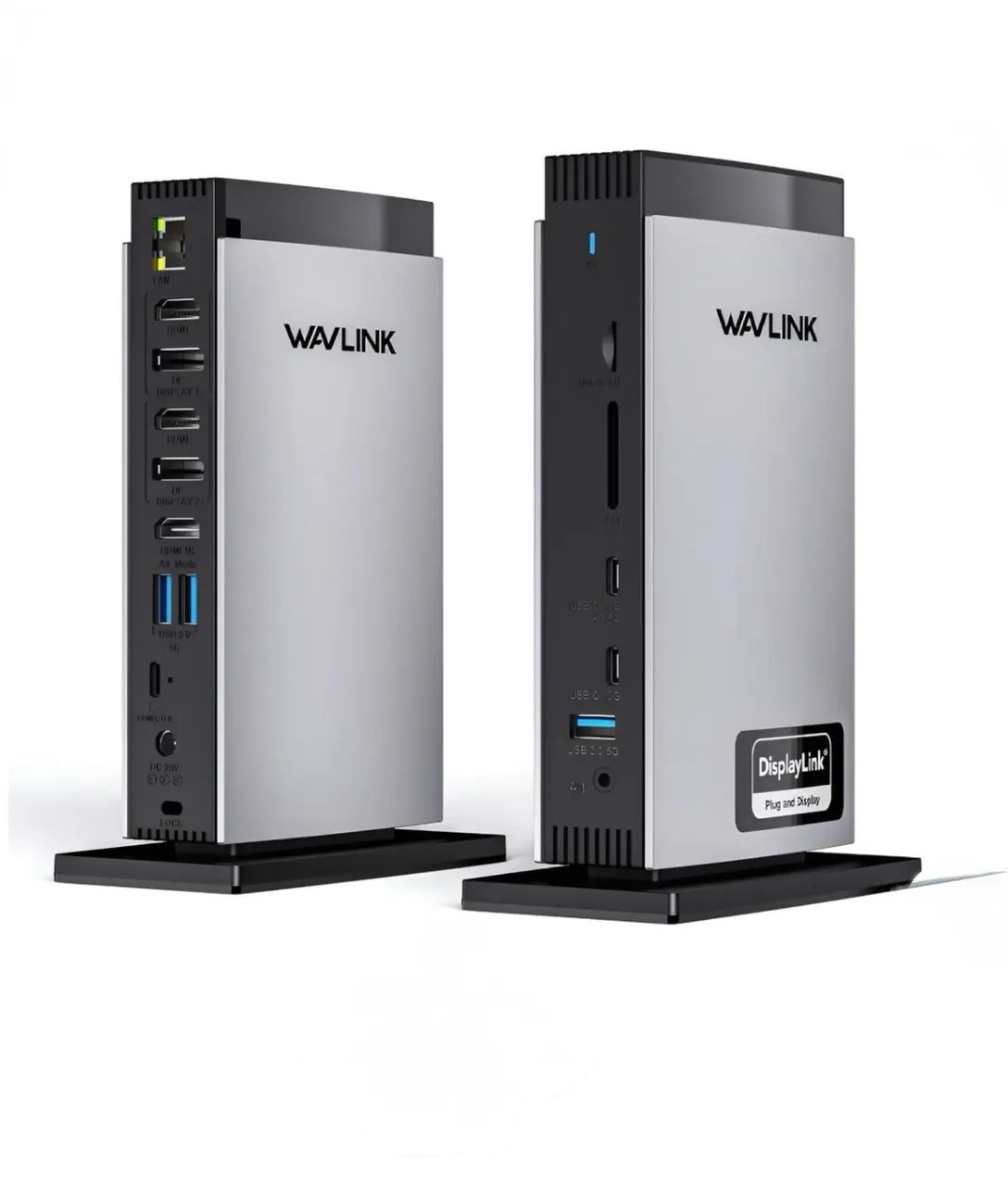 Dockstation Universal 3 Telas 4k Displaylink Fonte Pd 100w