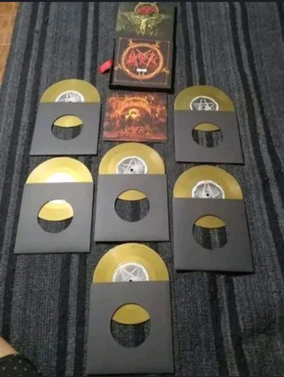 Slayer - Repenless Box singles VINIL compacto Heavy metal - Foto 3