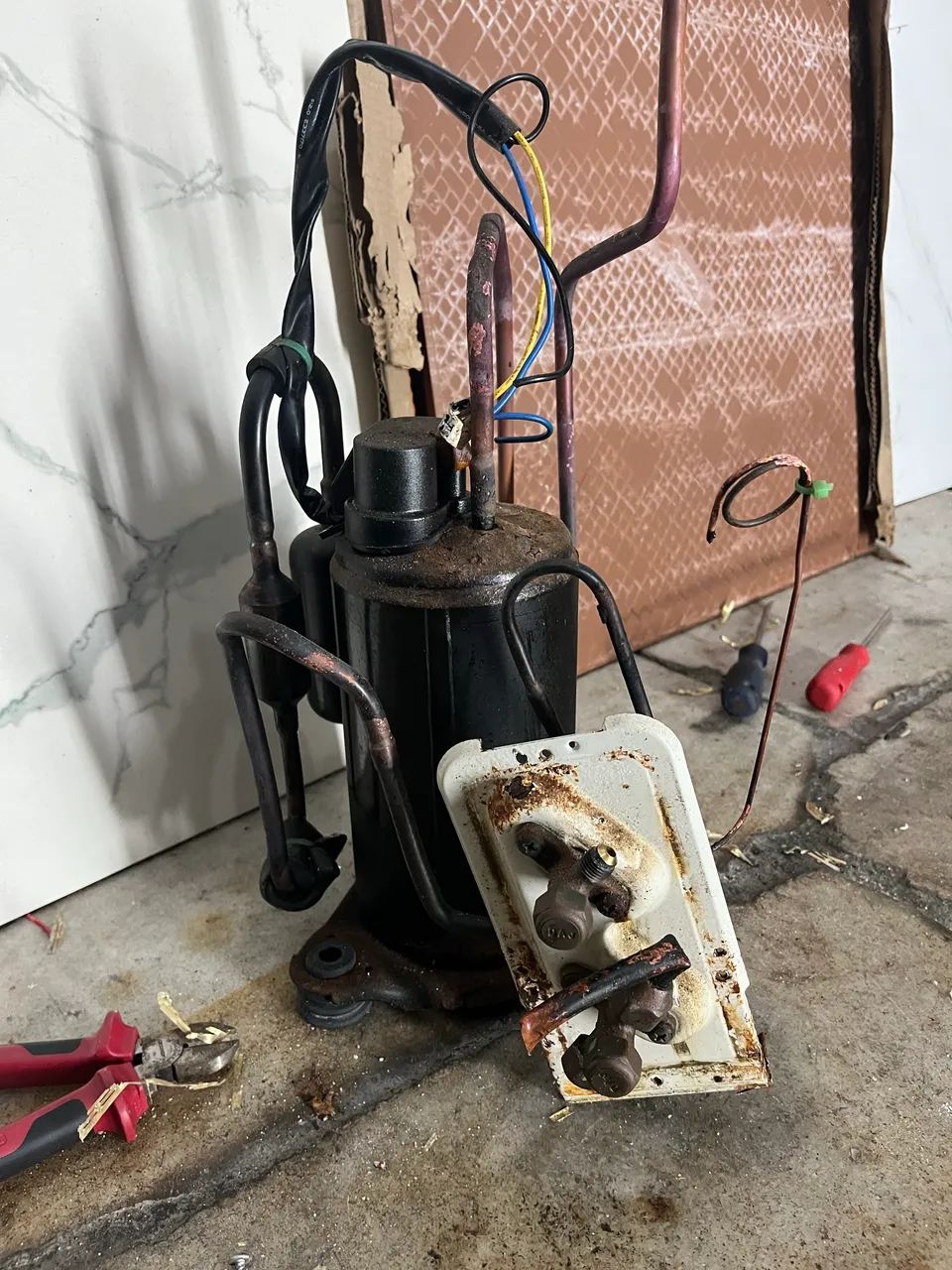 Compressor de ar-condicionado 12 mil btus