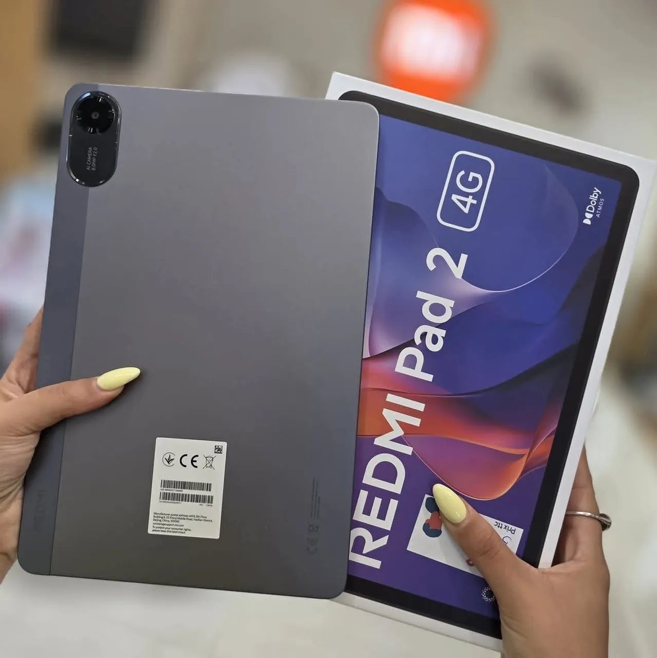 Tablet Redmi Pad 2 4G 6/128GB Graphite Gray - Pronta Entrega  - Foto 2