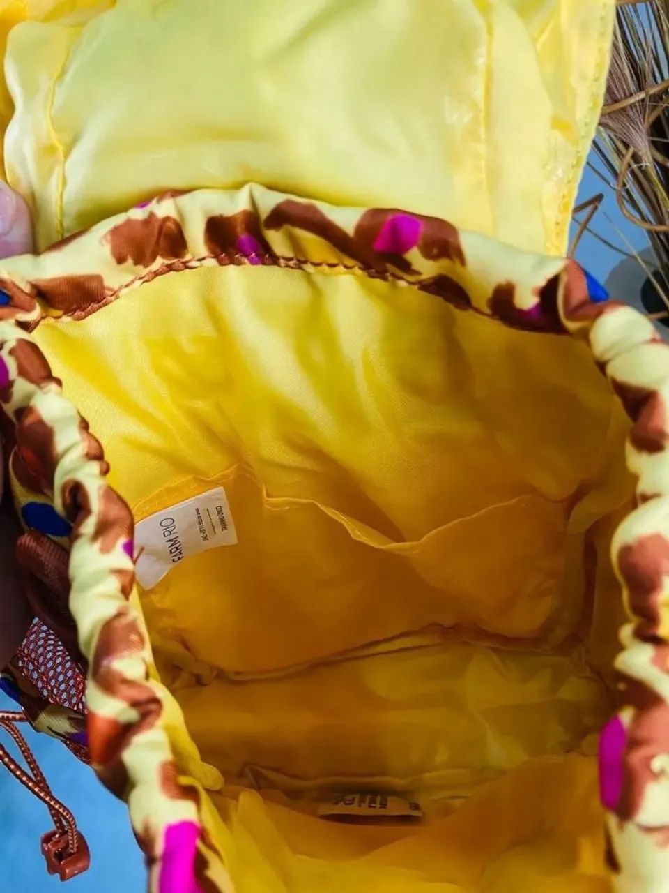 Mochila pipoquinha Farm onça  - Foto 4