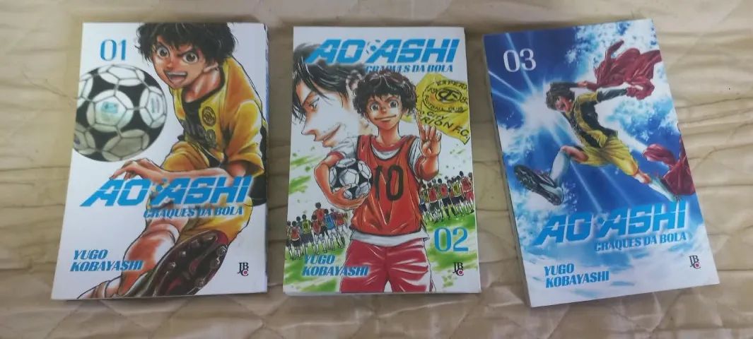 Aoashi Vol 1, 2 e 3