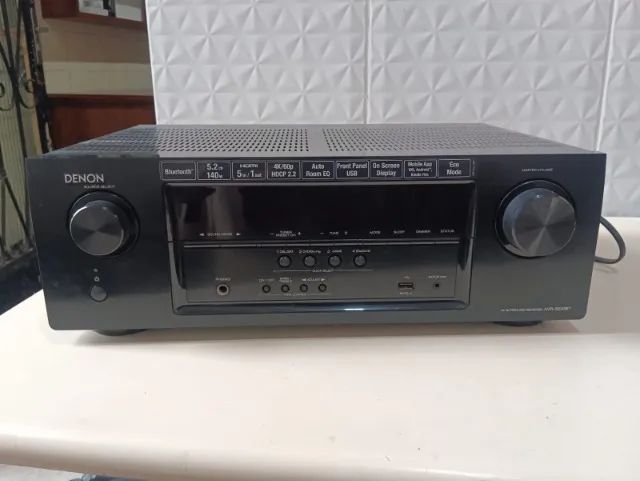 receiver denon impecavel