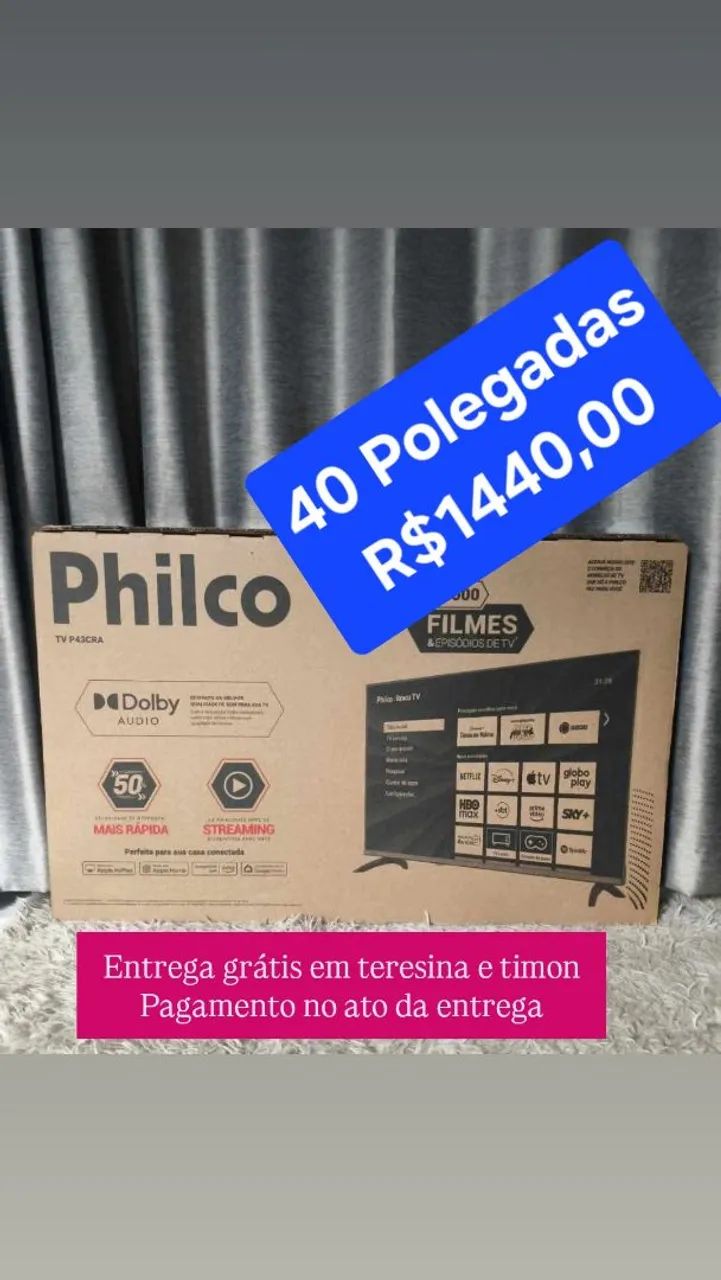 Televisão Smart Tv 40 Polegadas