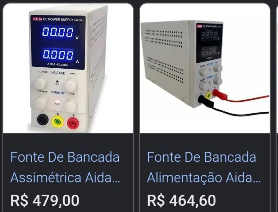 Fonte de Alimentação Assimétrica Digital Aida 30V 5A - Foto 2
