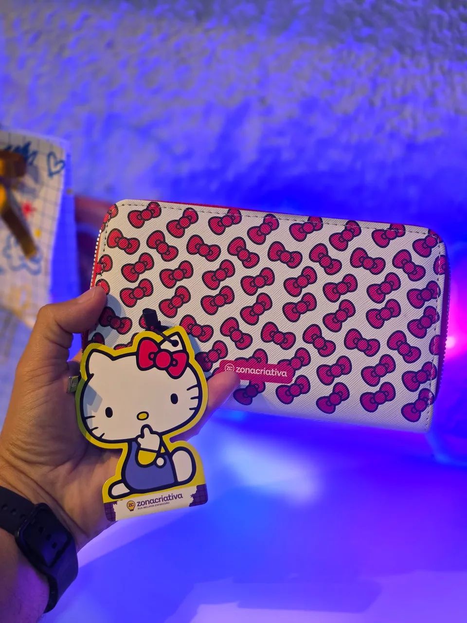 Hello Kitty Carteira OFICIAL - Foto 2
