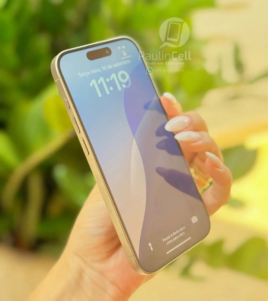IPhone 15 Pro 128gb natural titanium - Celulares e Smartphones