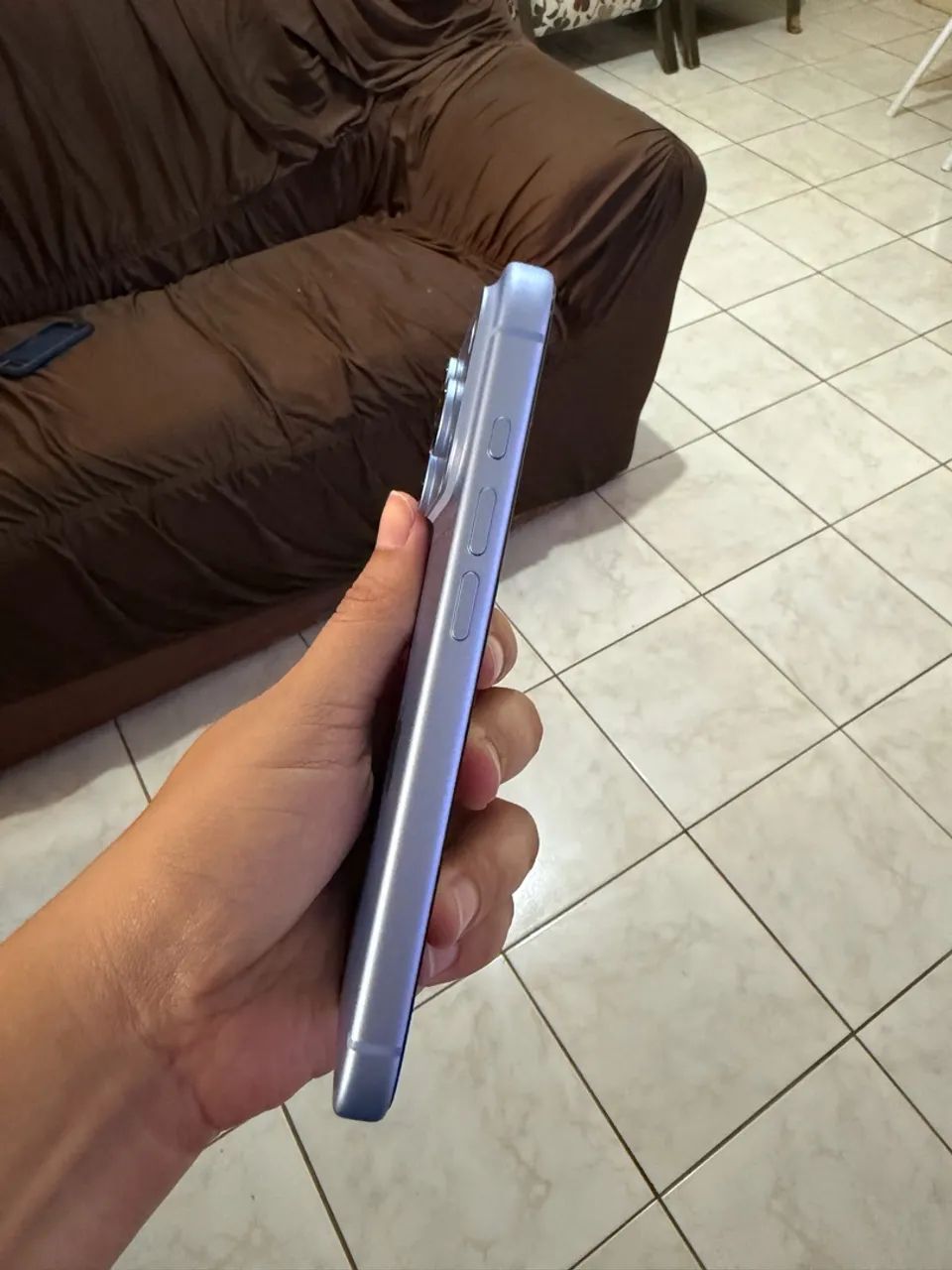 iPhone 18 Pro 256gb Azul - Praticamente Novo - Foto 2
