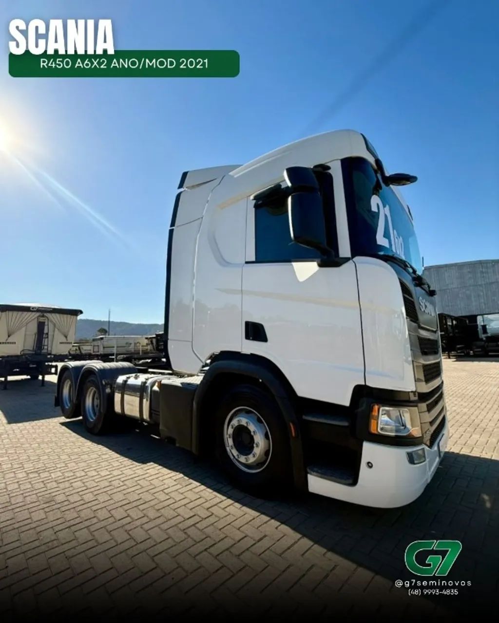 SCANIA R450 6X2 2021 - Foto 5