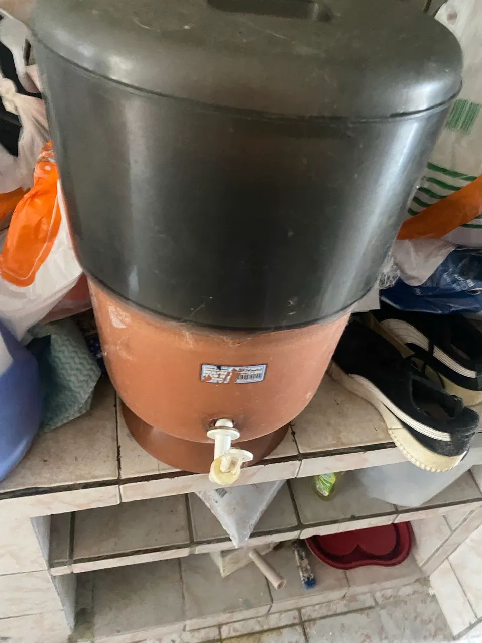 Filtro de barro