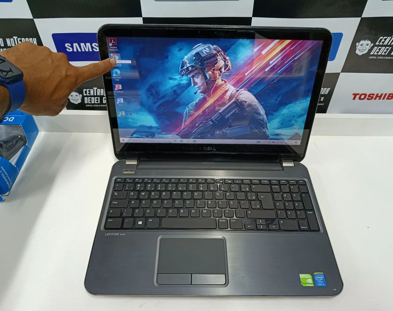 Dell Gamer Touchscreen Seminovo / Garantia / Brindes 