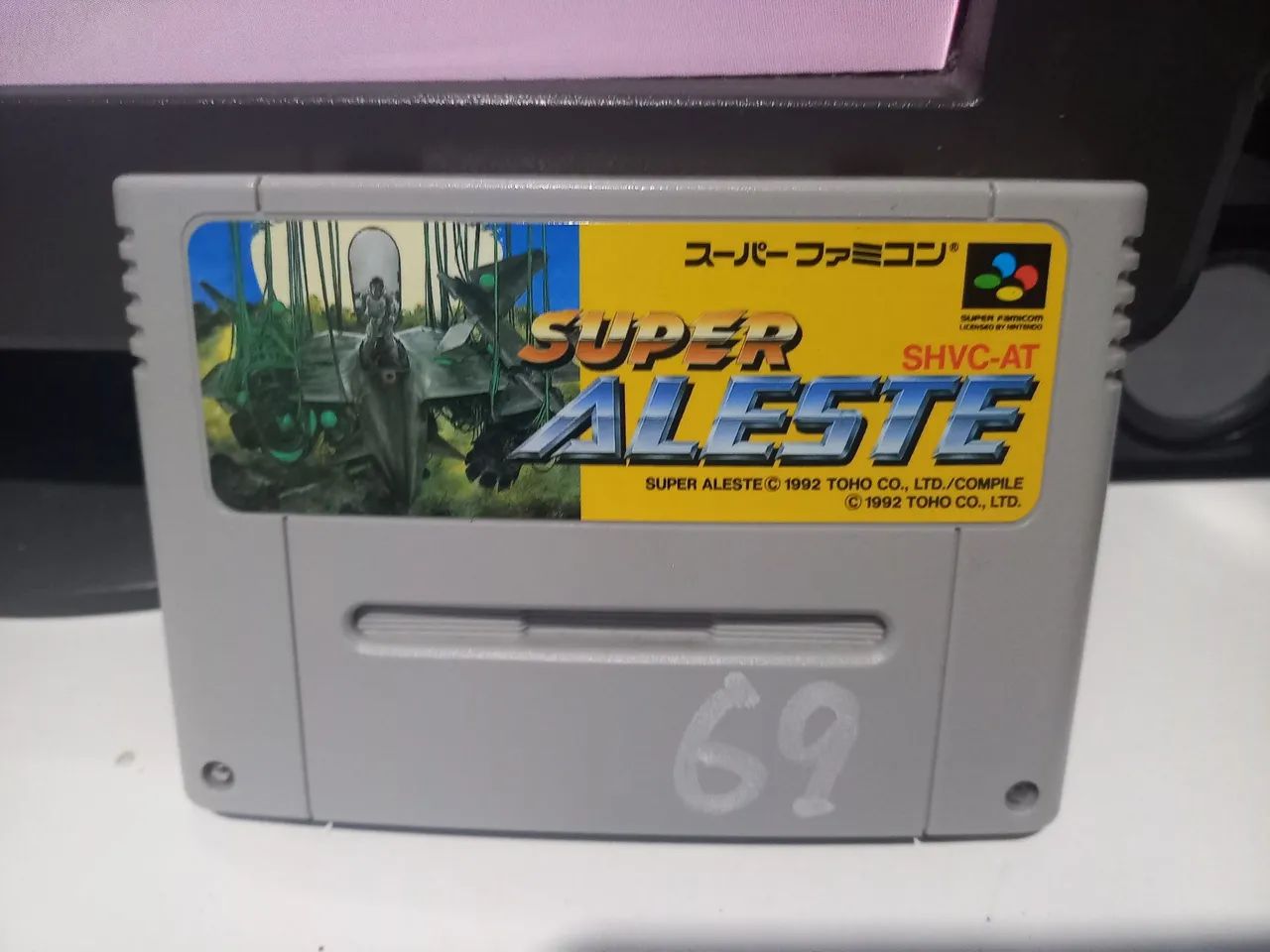 (Raríssimo) Super Aleste Super Nintendo Famicom Original