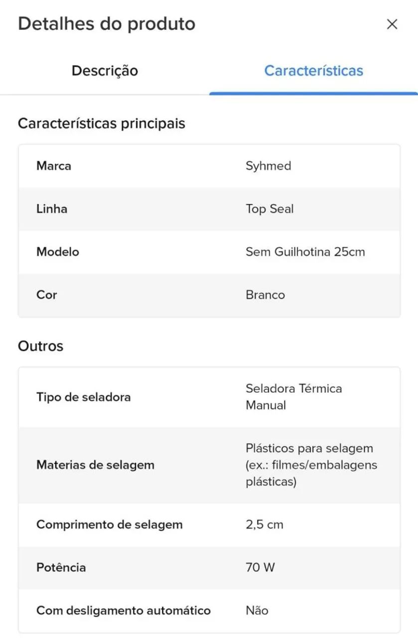 Seladora Top Seal plus - Foto 3
