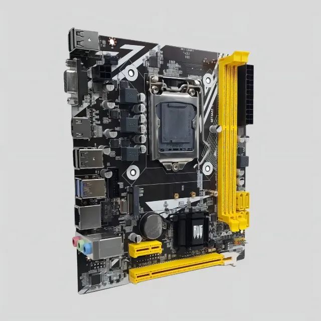 Placa Mãe Revenger H81 PRO LGA1150 DDR3 M.2 NVMe USB 3.0 Micro ATX Intel pode retirar no l - Foto 3
