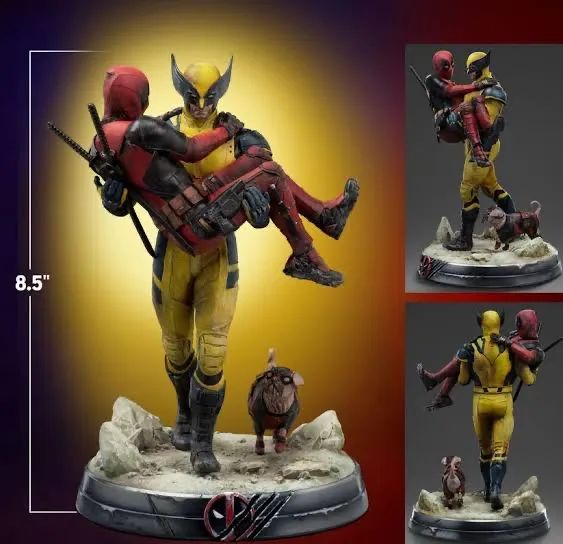 Estátua Deadpool e Wolverine 1/10 Movie - Iron Studios - Foto 2