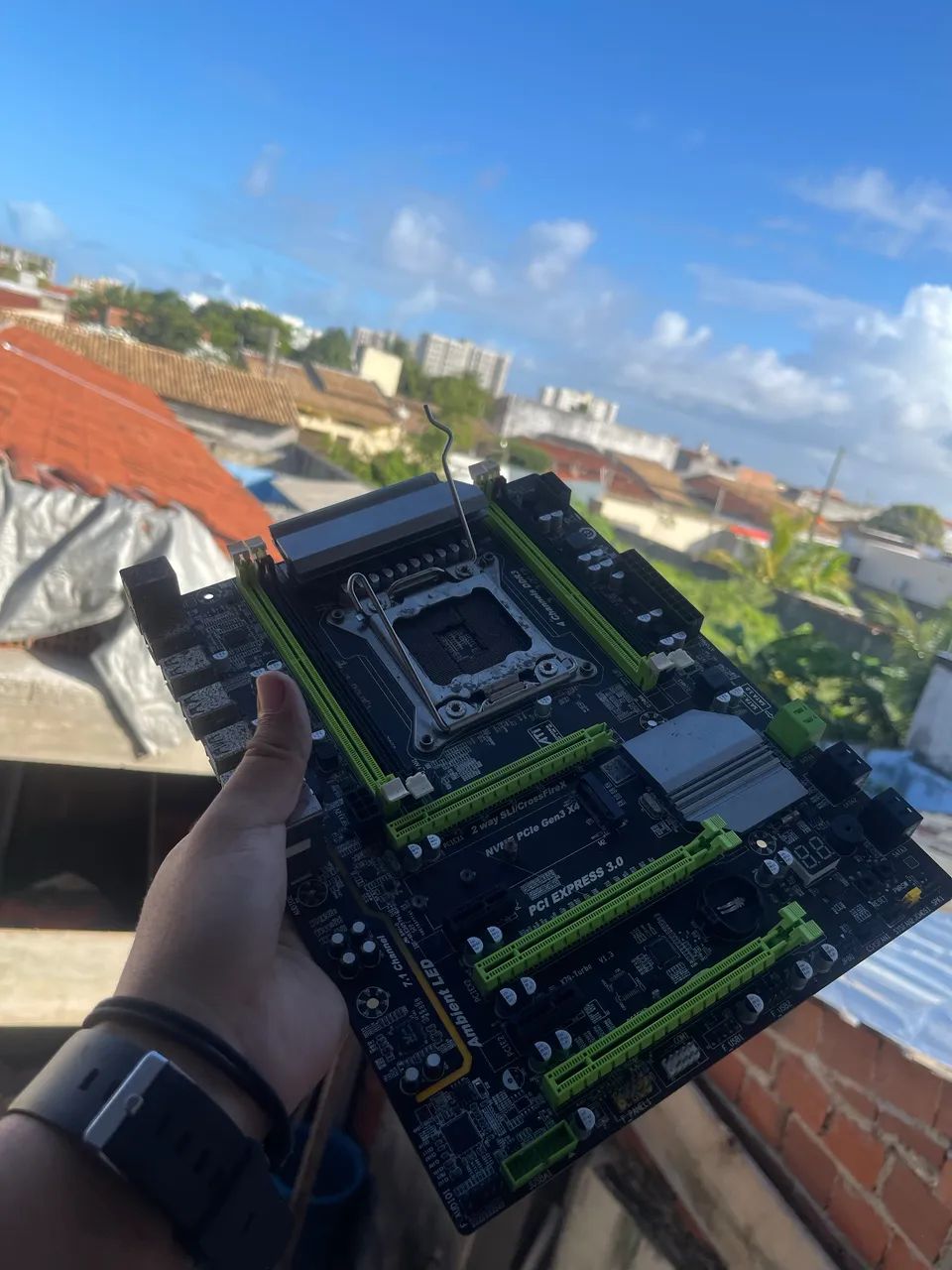 Placa mãe (Com defeito) - Foto 2