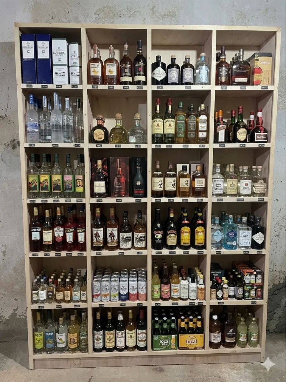 Expositor para bebidas 