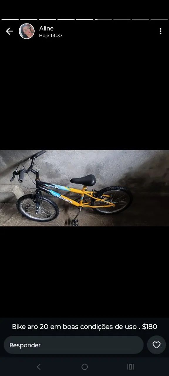 Desapegando dessa bicicleta aro 20 semi nova  - Foto 3