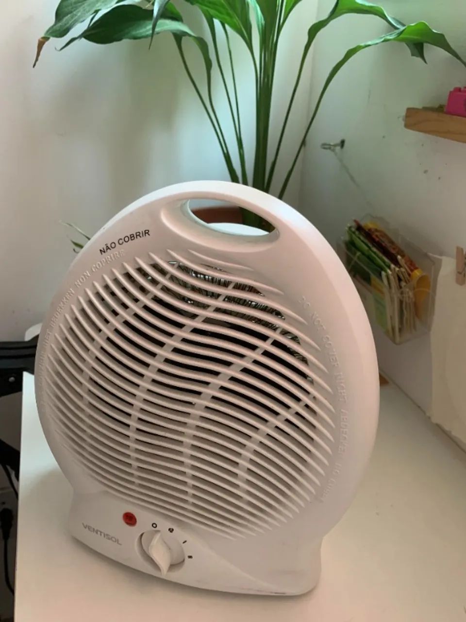Aquecedor e Ventilador Ventisol 127V Branco