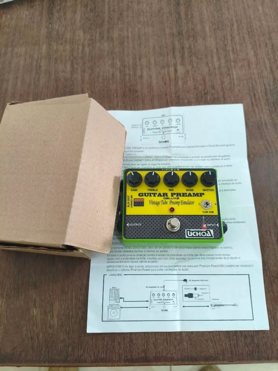 Pedal Guitar PreAmp Uchoa - Foto 2