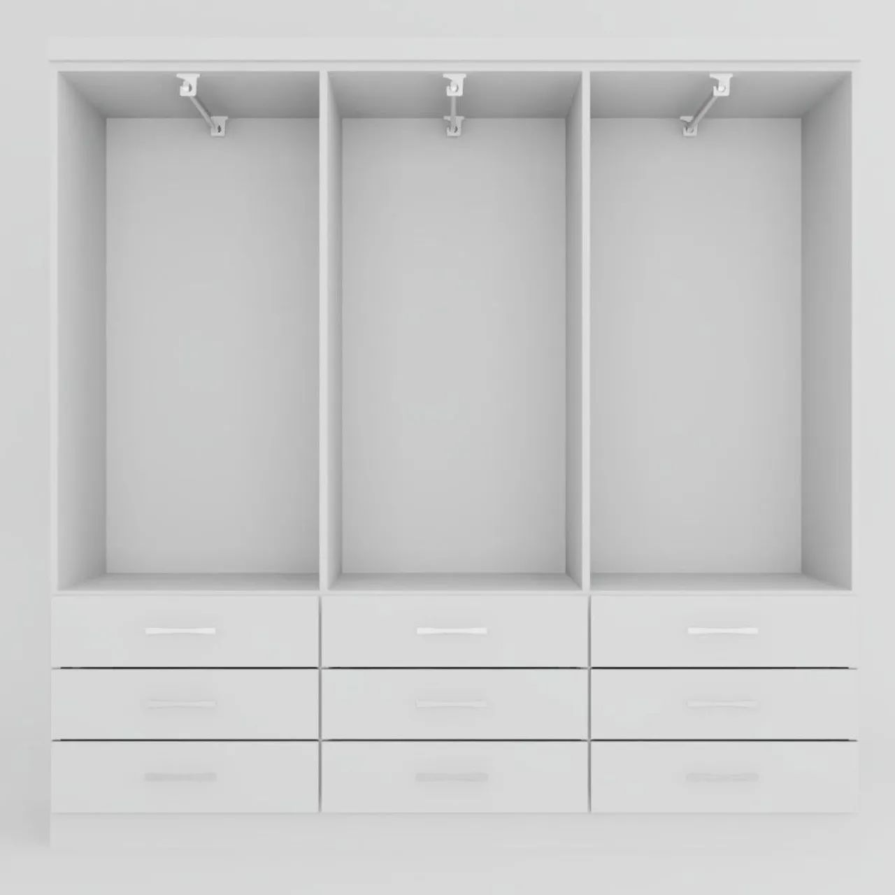 Guarda roupa Bergamo 6 portas - Foto 4