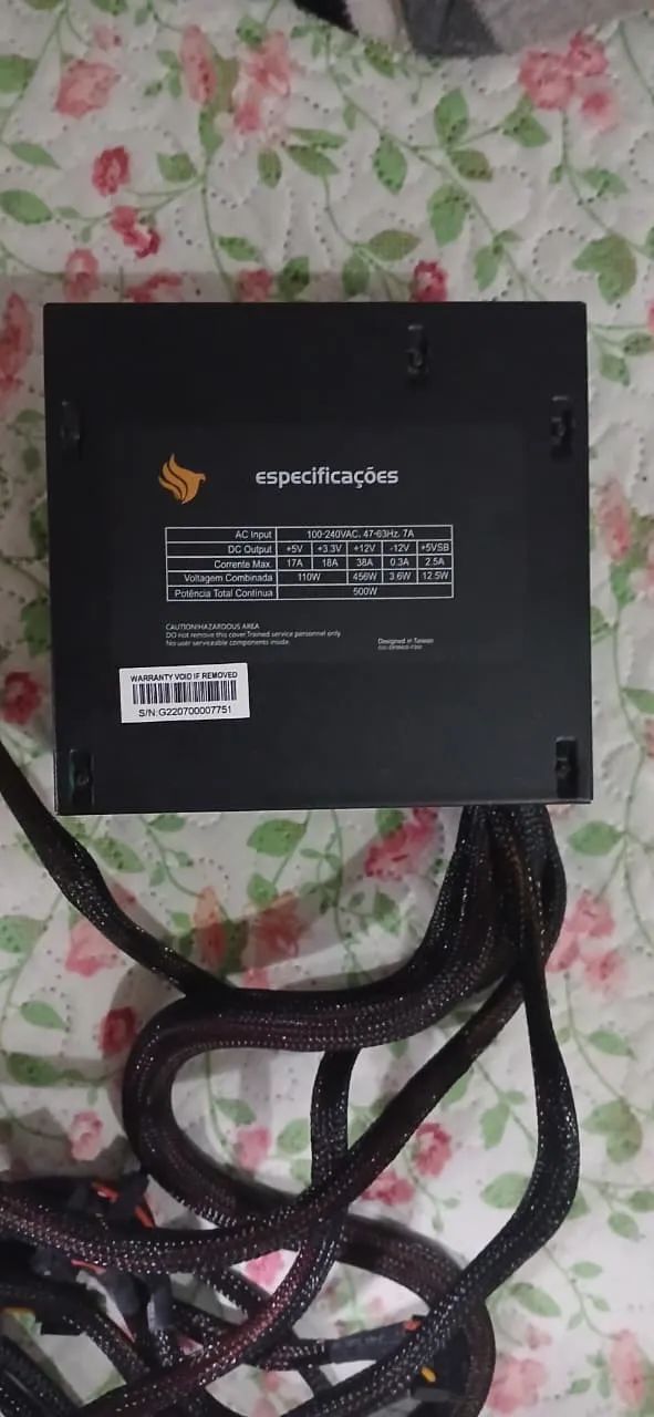 Fonte PC Pichau Nidus 500W 80 Plus Bronze - Foto 2