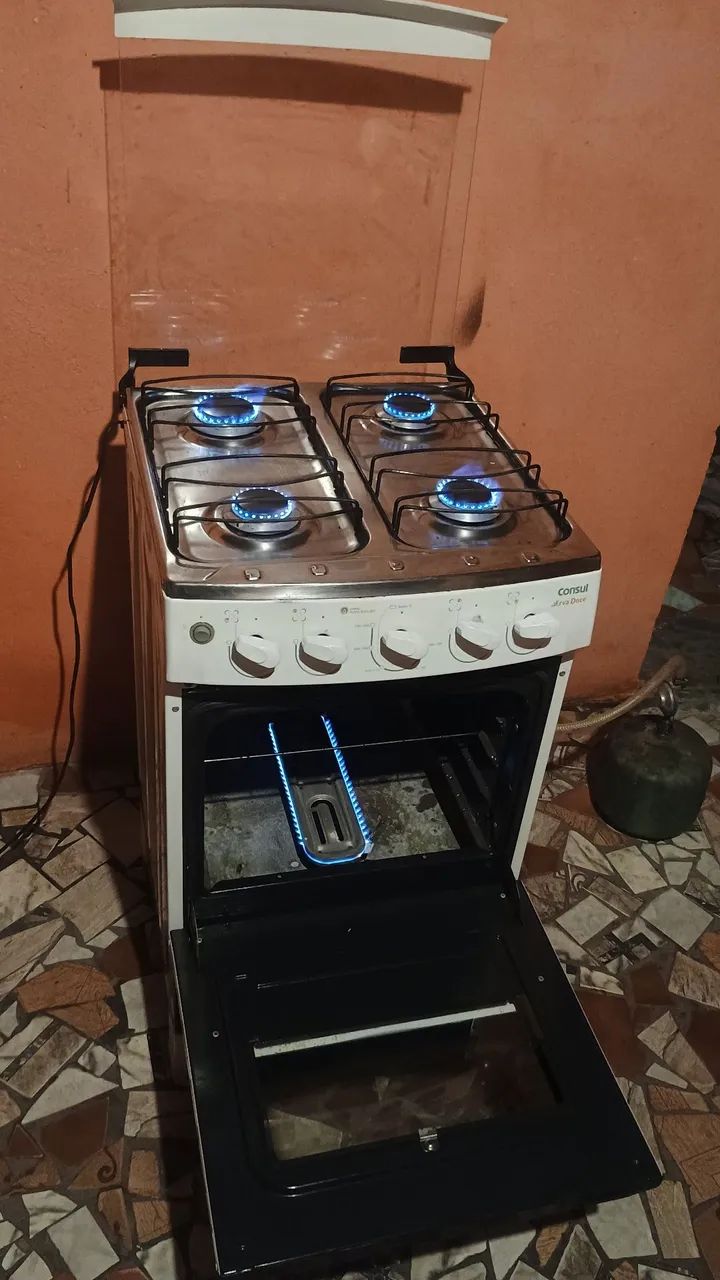 Fogão 4 bocas sem automático  - Foto 3