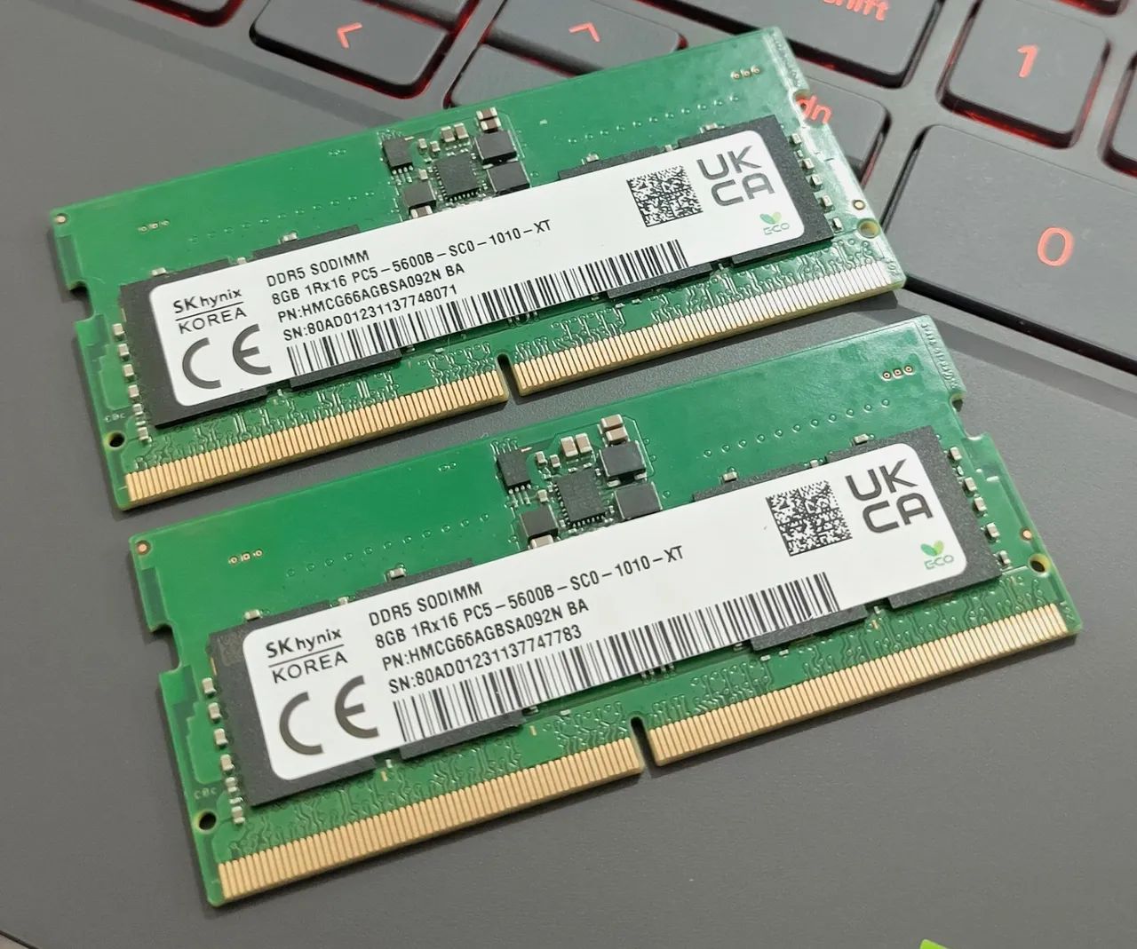 Memória RAM DDR5 para notebook 8GB  - Foto 2