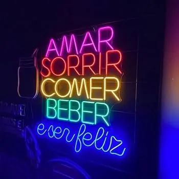 Neon, letreiros, logo e frases luminosas - Foto 2