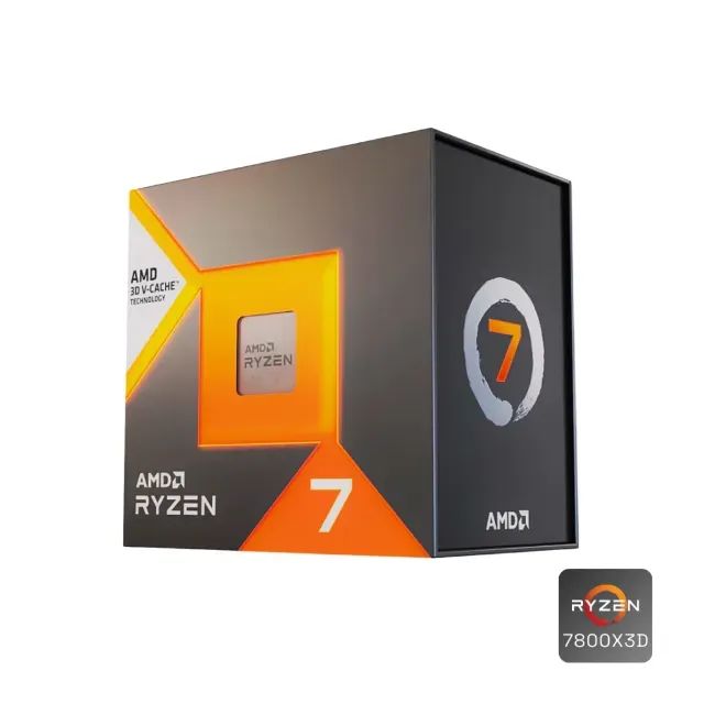 AMD Ryzen 7 7800X3D - 100% Lacrado