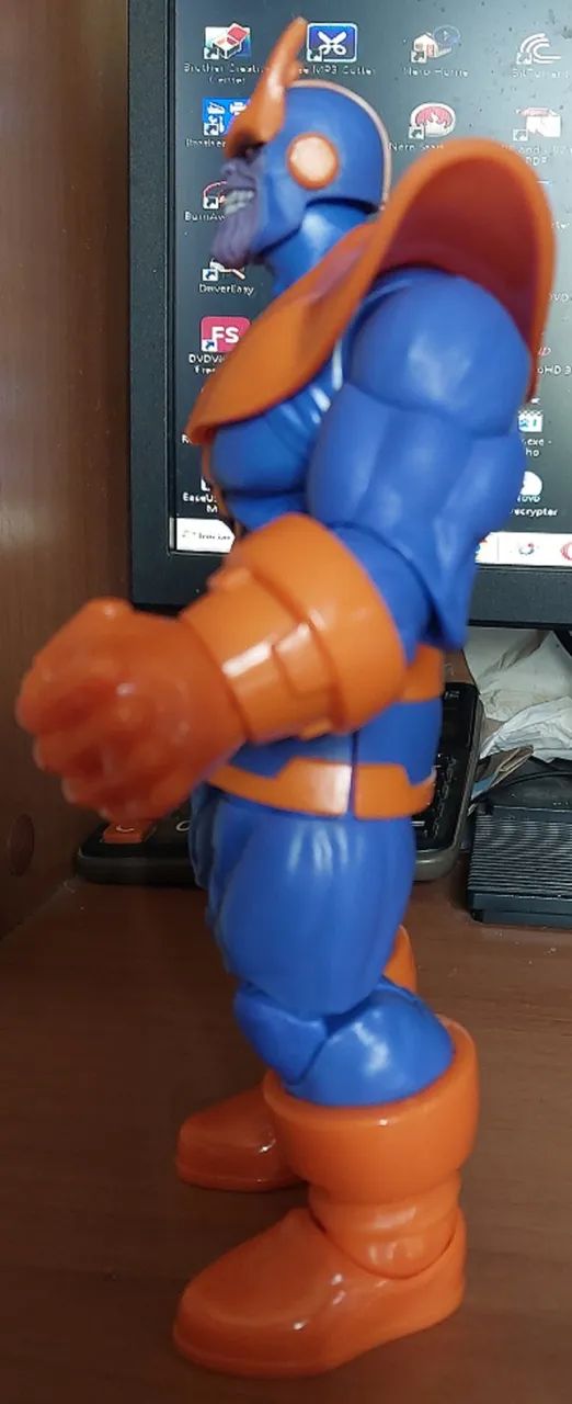 Marvel Legends Thanos Gamerverse do pack Vs Psylocke Hasbro original - Foto 5