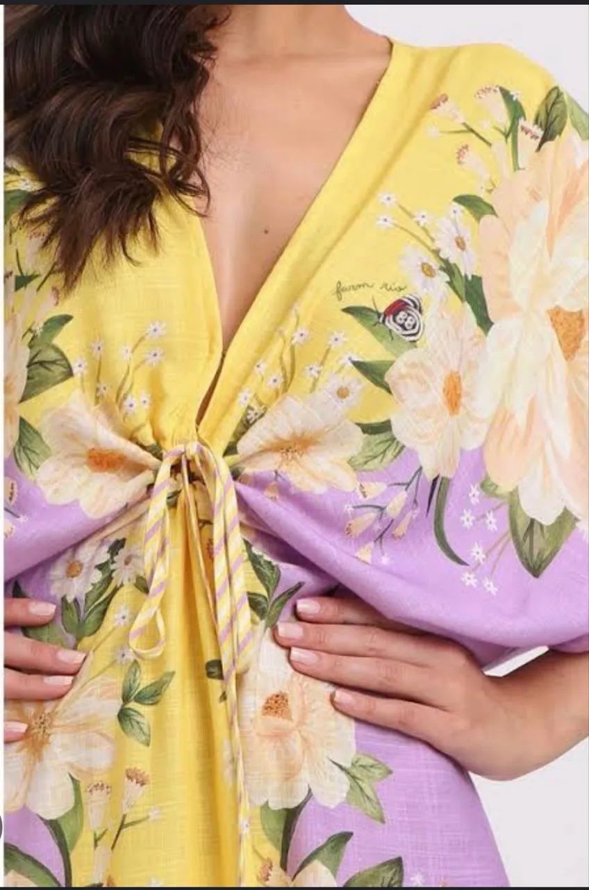 Vestido Farm tam P - Foto 3