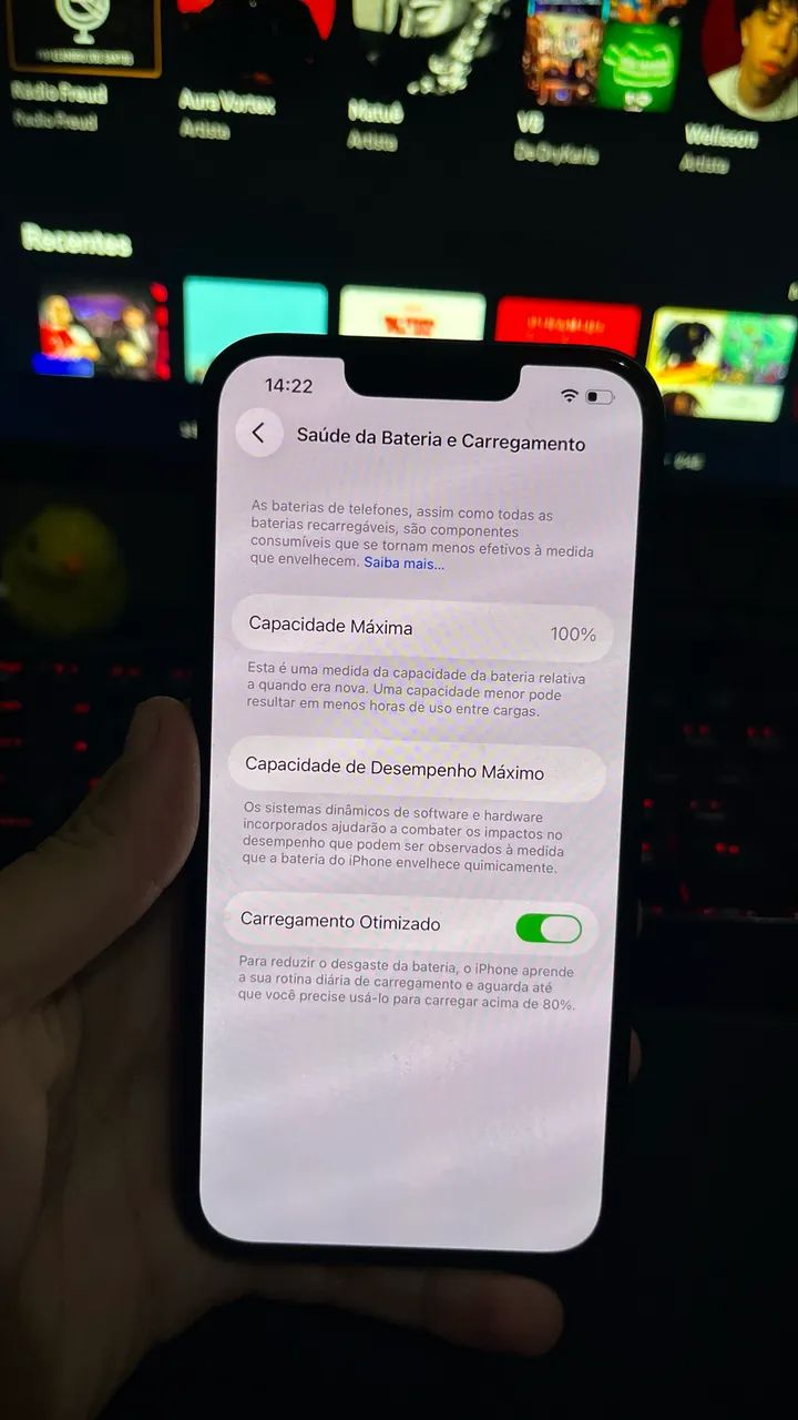 NOVO- IPHONE 14 | 128GB | 100%  - Foto 3
