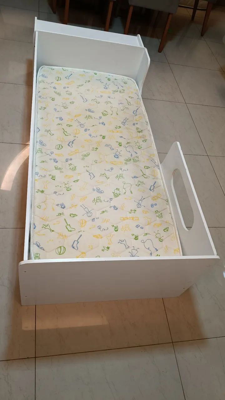 Cama infantil com colchão  - Foto 3