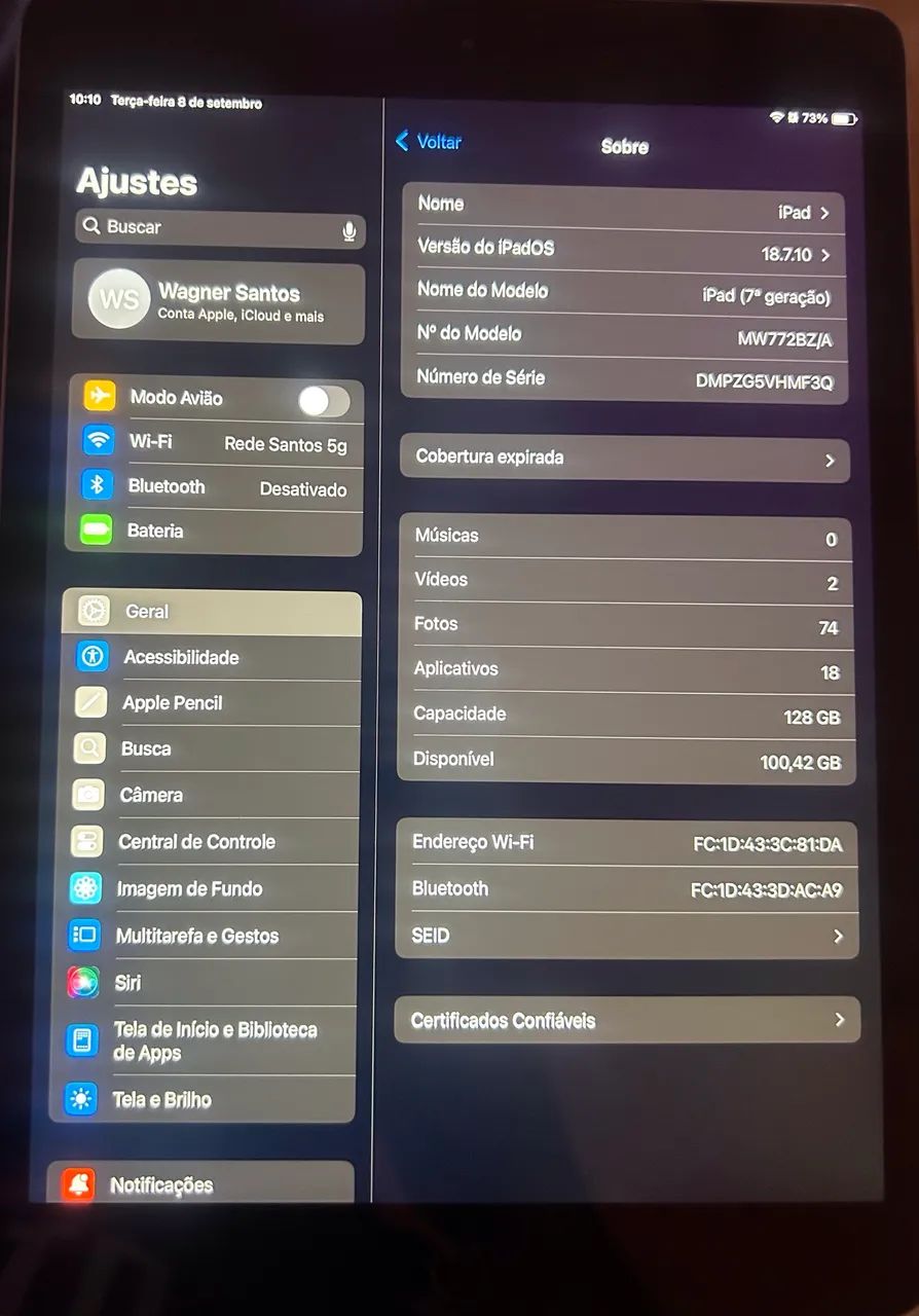 iPad 7 128 gigas - Foto 2