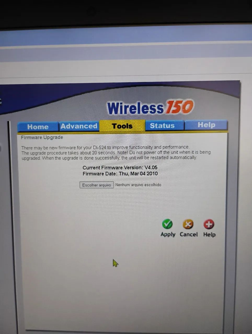 Roteador Dlink DI-524/150 Revisado (com fonte original + antena + cabo rede e energia) - Foto 5