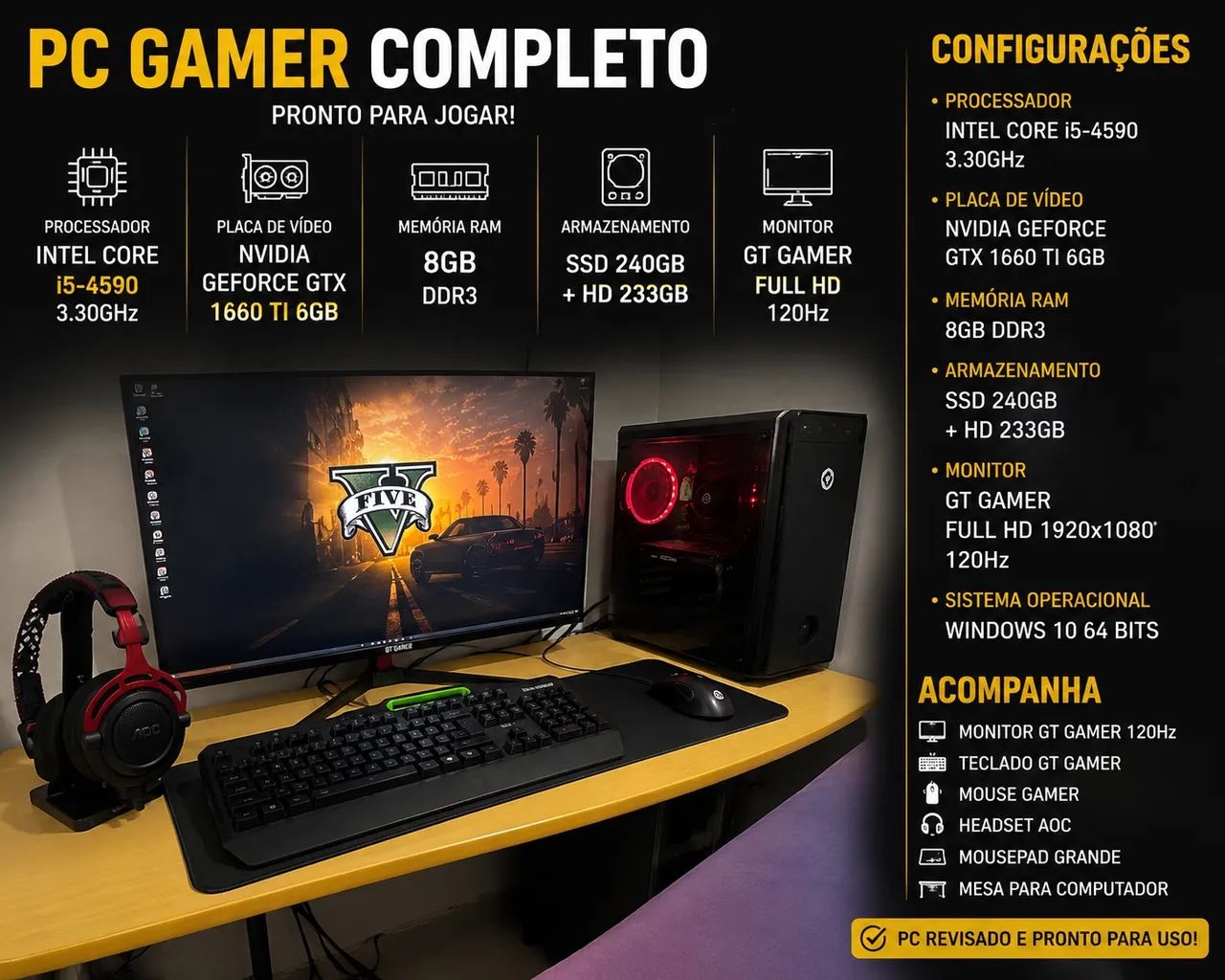 Computador gamer 