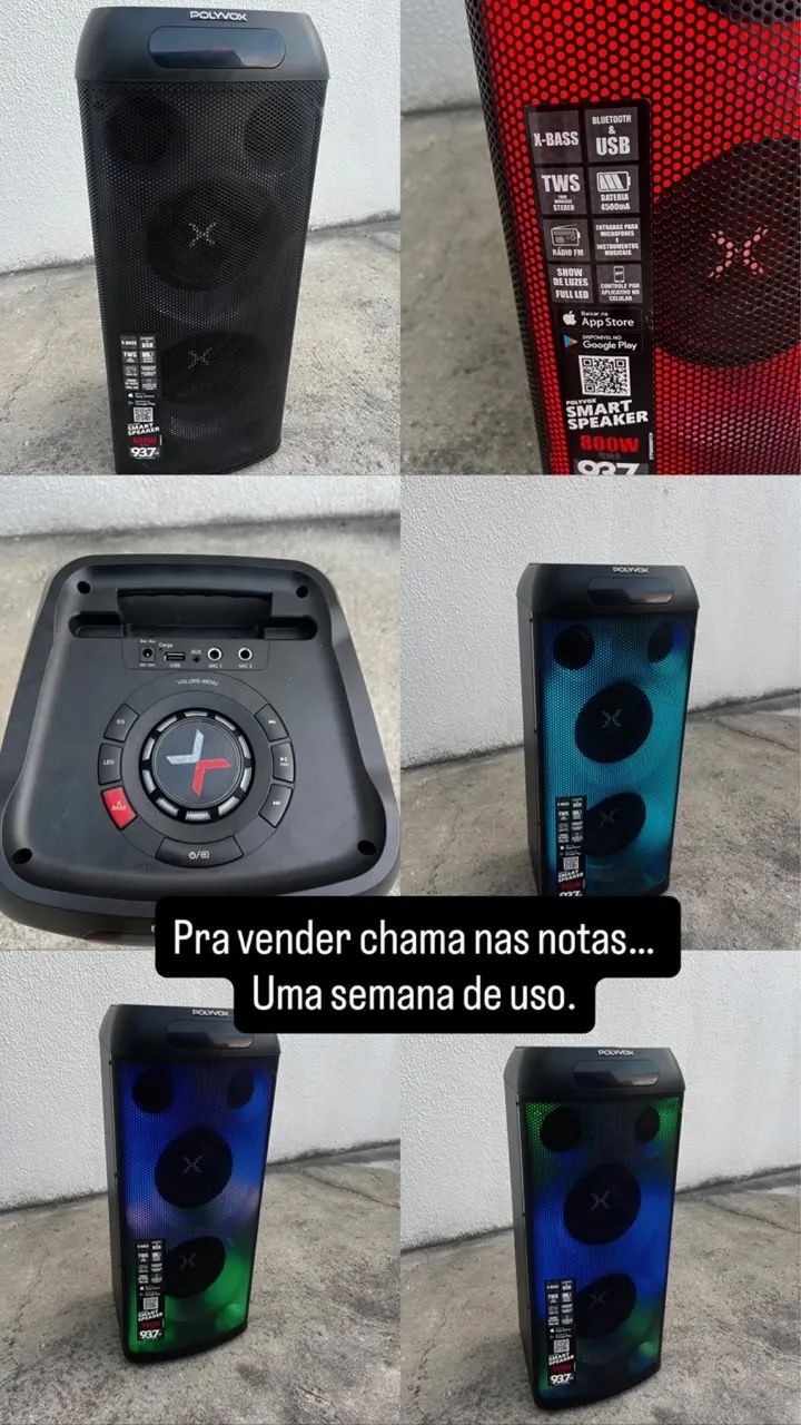 Caixa de som 800w - Foto 2