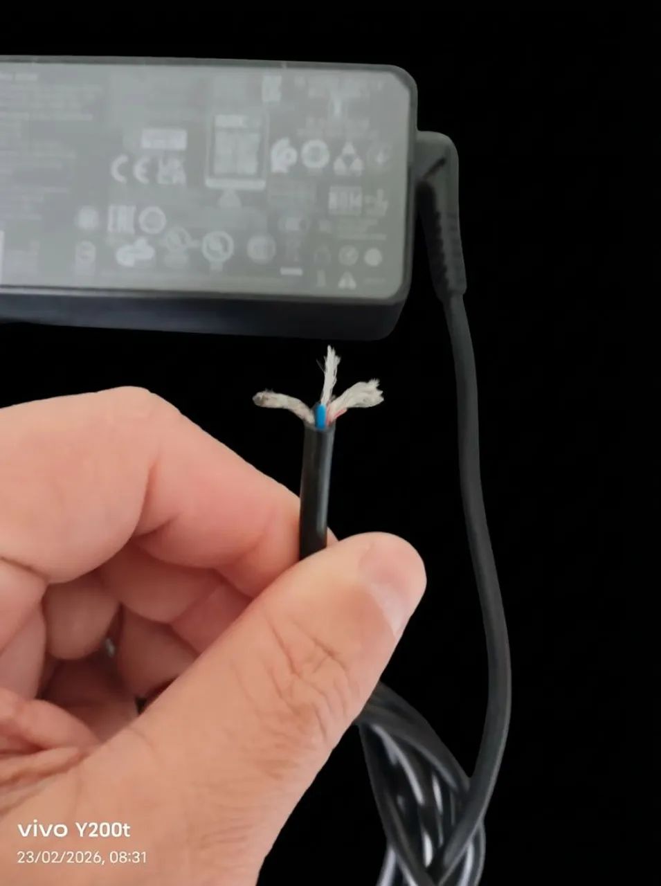 Fonte Lenovo 65W para notebook original  - Foto 5