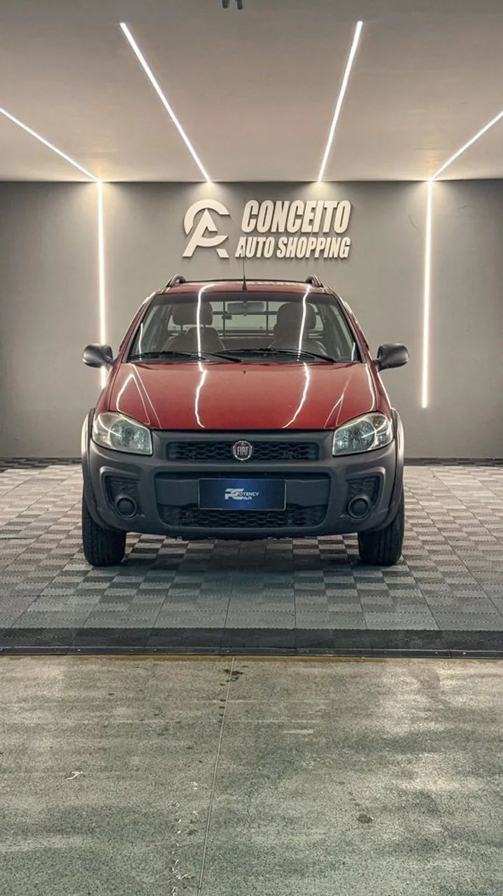 Fiat Strada Working Hard 1.4 Fire Flex 8V CD 2015 - Foto 5