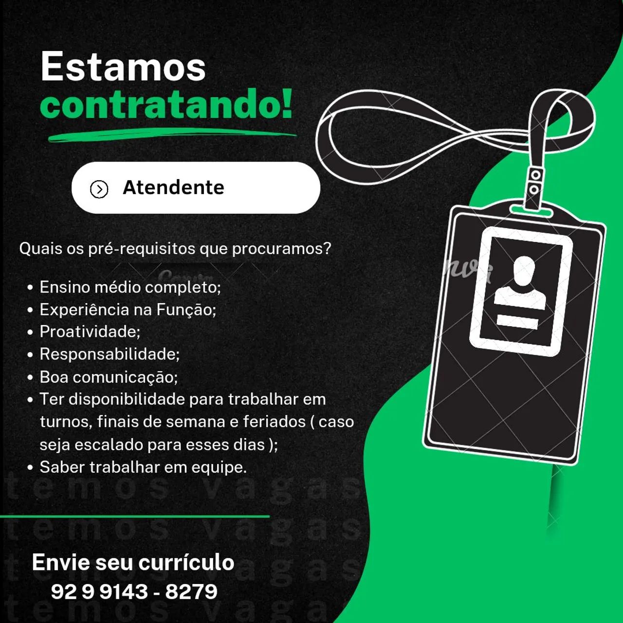 Atendente de Cafeteria 