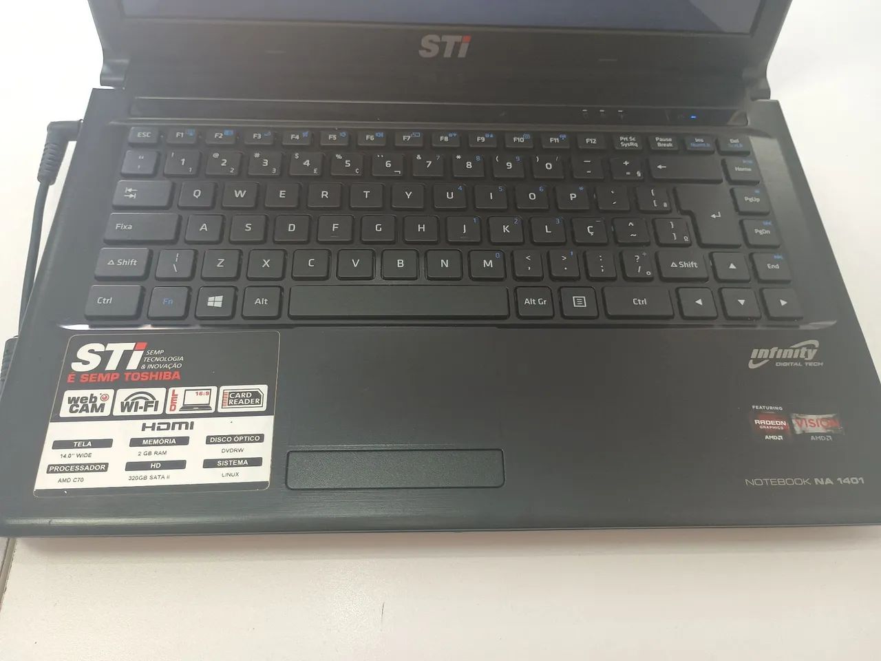 Notebook STI N401 8GB RAM + SSD 120GB  - Foto 5