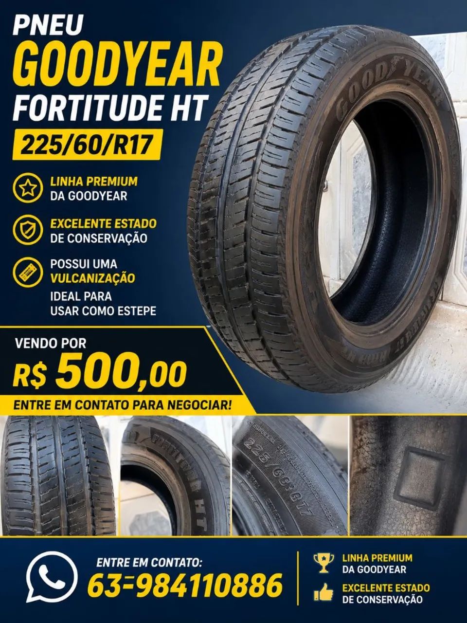 Pneu GoodYear Fortitude HT