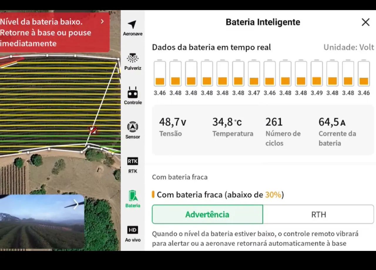 Bateria DJI Agras T25 - Foto 3